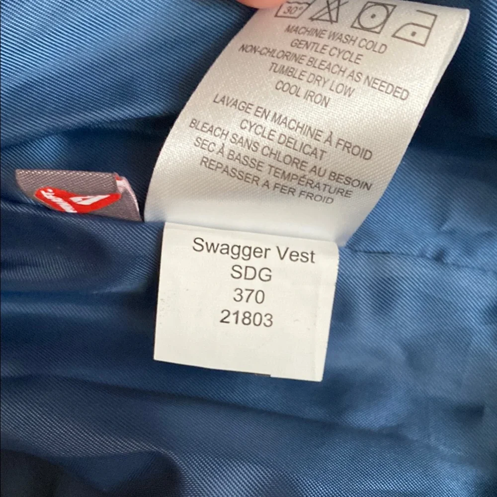 Mountain khakis Jackson hole Wyoming Green Swagger Vest - Picture 8 of 13